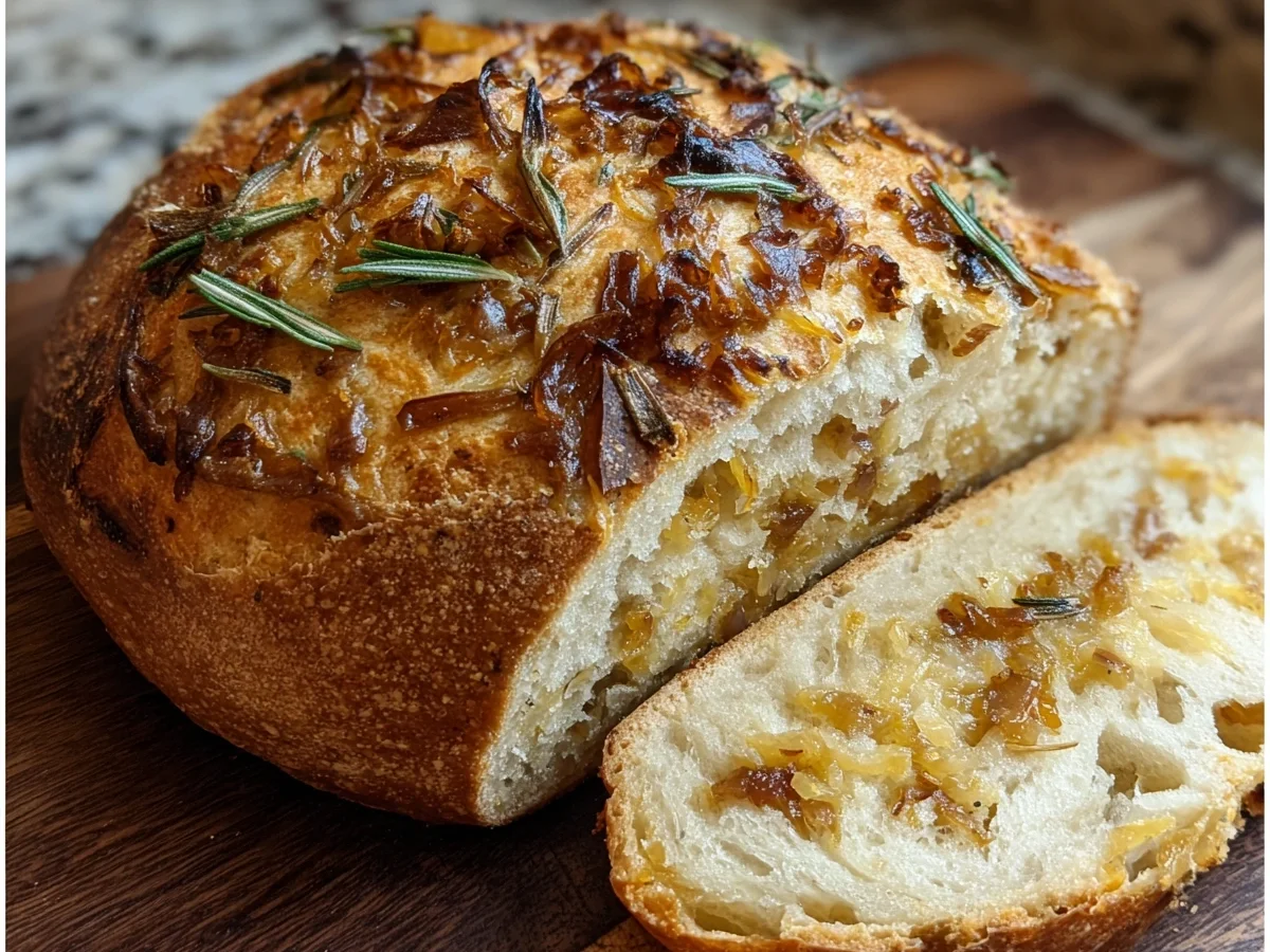 Artisan Caramelized Onion Cheddar Rosemary Sourdough - Image 2