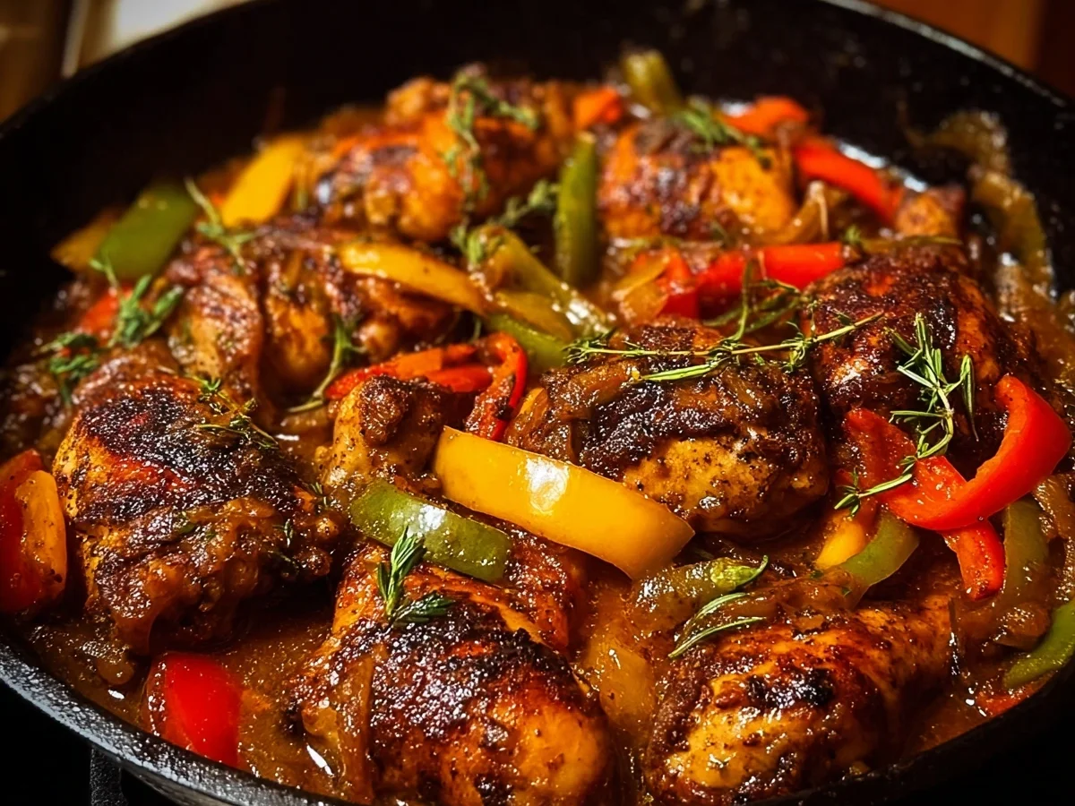 Authentic Caribbean Brown Stew Chicken - Image 2