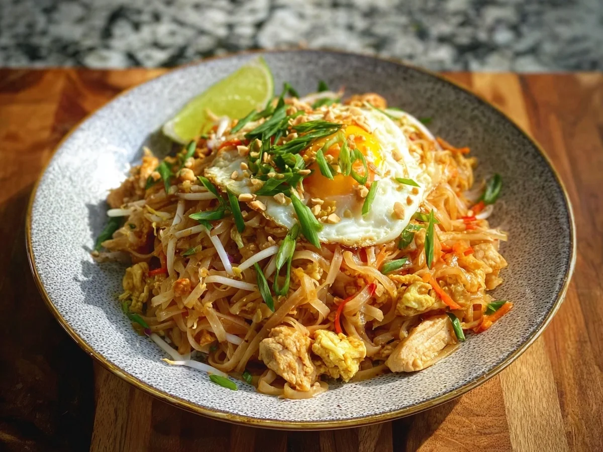 Authentic Chicken Pad Thai: Quick, Protein-Packed Meal - Image 2