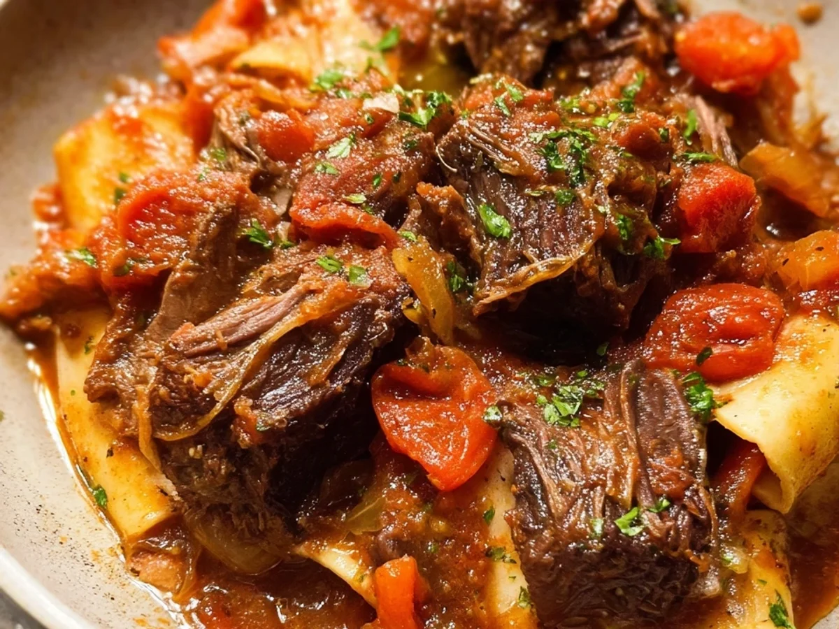 Beef Short Rib Ragu: Slow-Cooked Perfection - Image 1