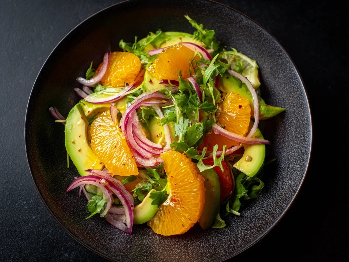 Blood Orange Avocado Salad with Citrus Vinaigrette - Image 1