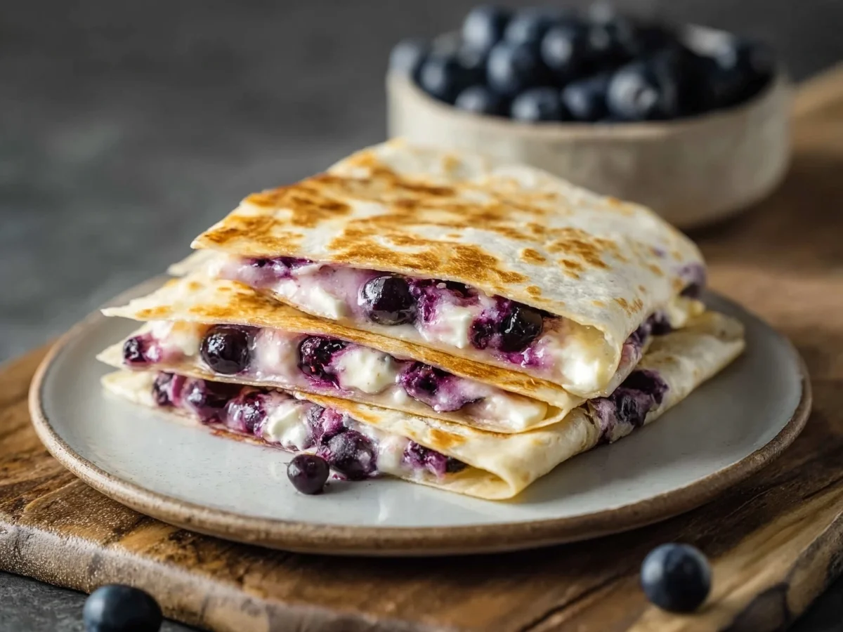 Blueberry Breakfast Quesadilla: Quick, High-Protein Start - Image 2