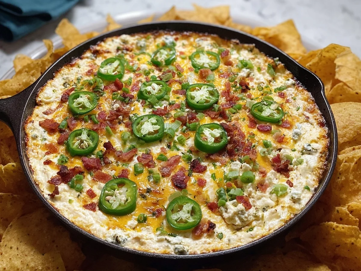 Cottage Cheese Jalapeño Popper Dip: High-Protein - Image 1