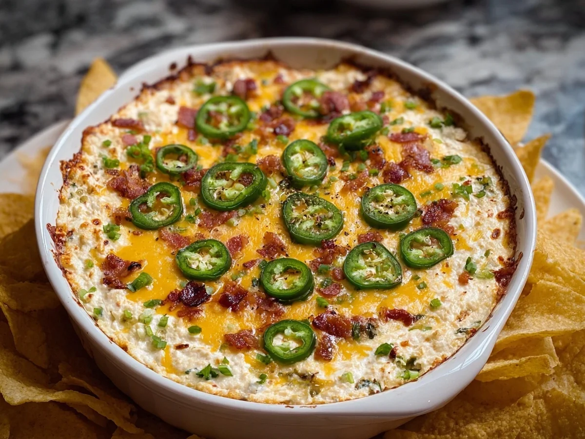 Cottage Cheese Jalapeño Popper Dip: High-Protein - Image 2