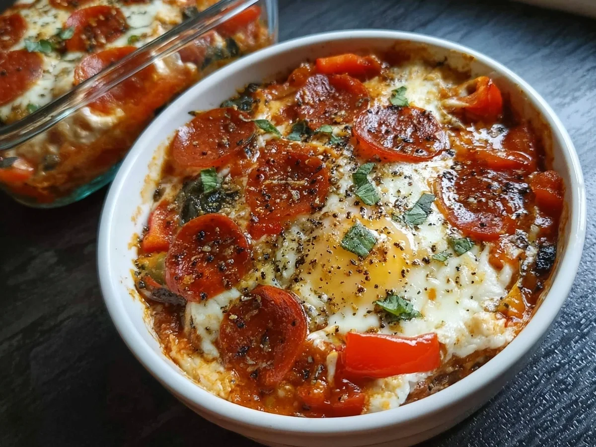 Cottage Cheese Pizza Bowl: High-Protein, Quick Meal - Image 1