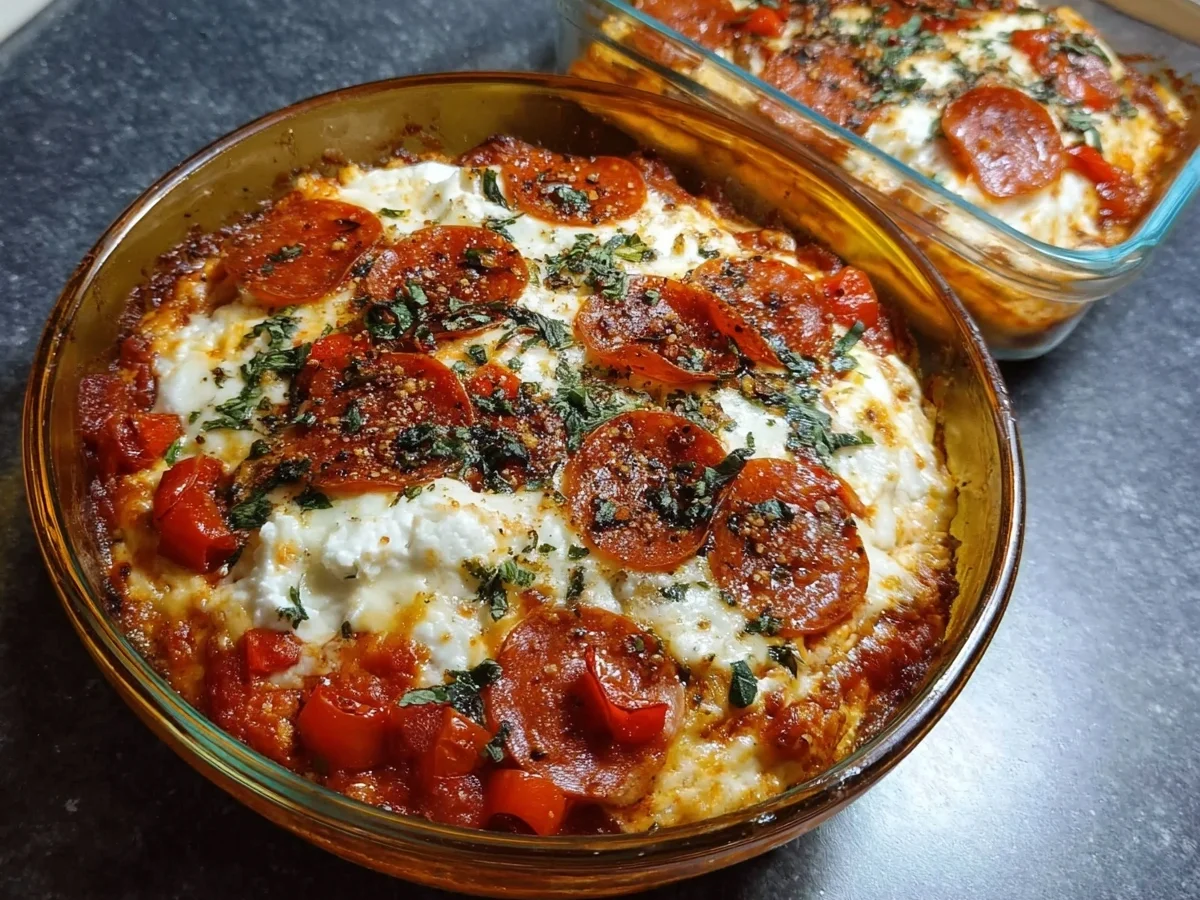 Cottage Cheese Pizza Bowl: High-Protein, Quick Meal - Image 2