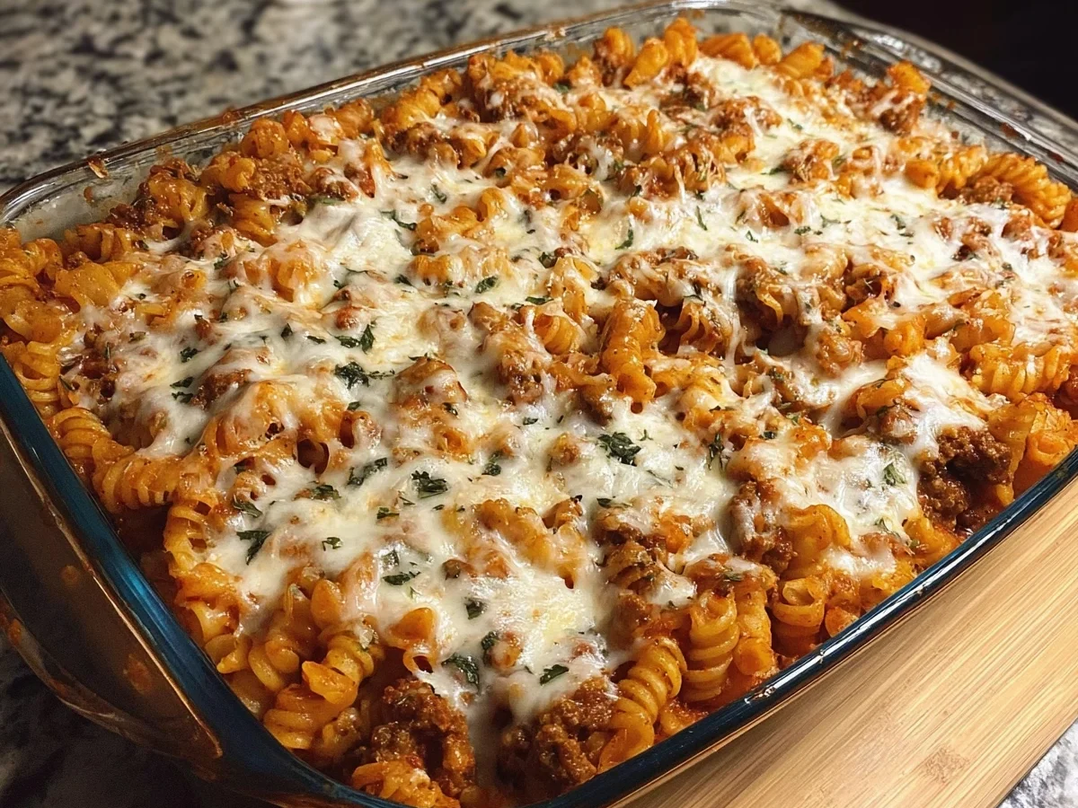 Cottage Cheese Protein Pasta Bake with Ground Beef - Image 2