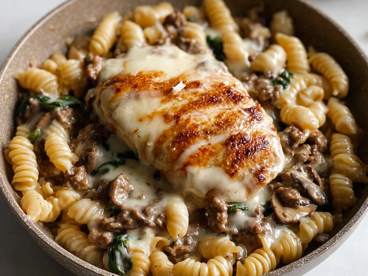 Creamy Beef & Garlic Butter Pasta: Quick Dinner - Image 2