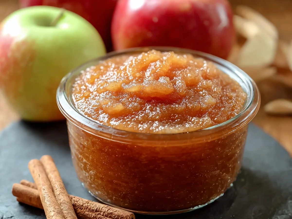 Crockpot Cinnamon Applesauce: Easy Fall Snack - Image 1