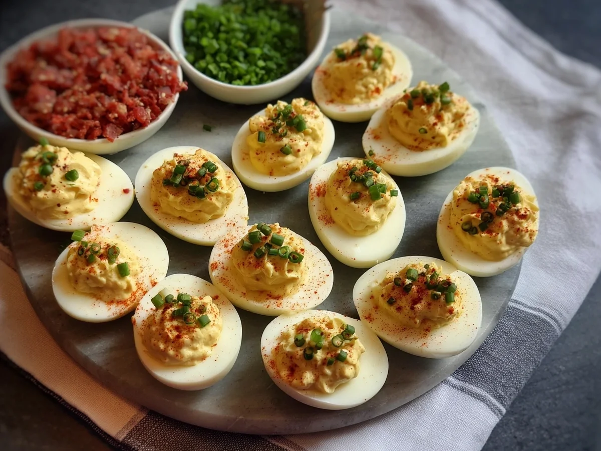 Deviled Egg Board: Build Your Own with Creative Toppings - Image 2