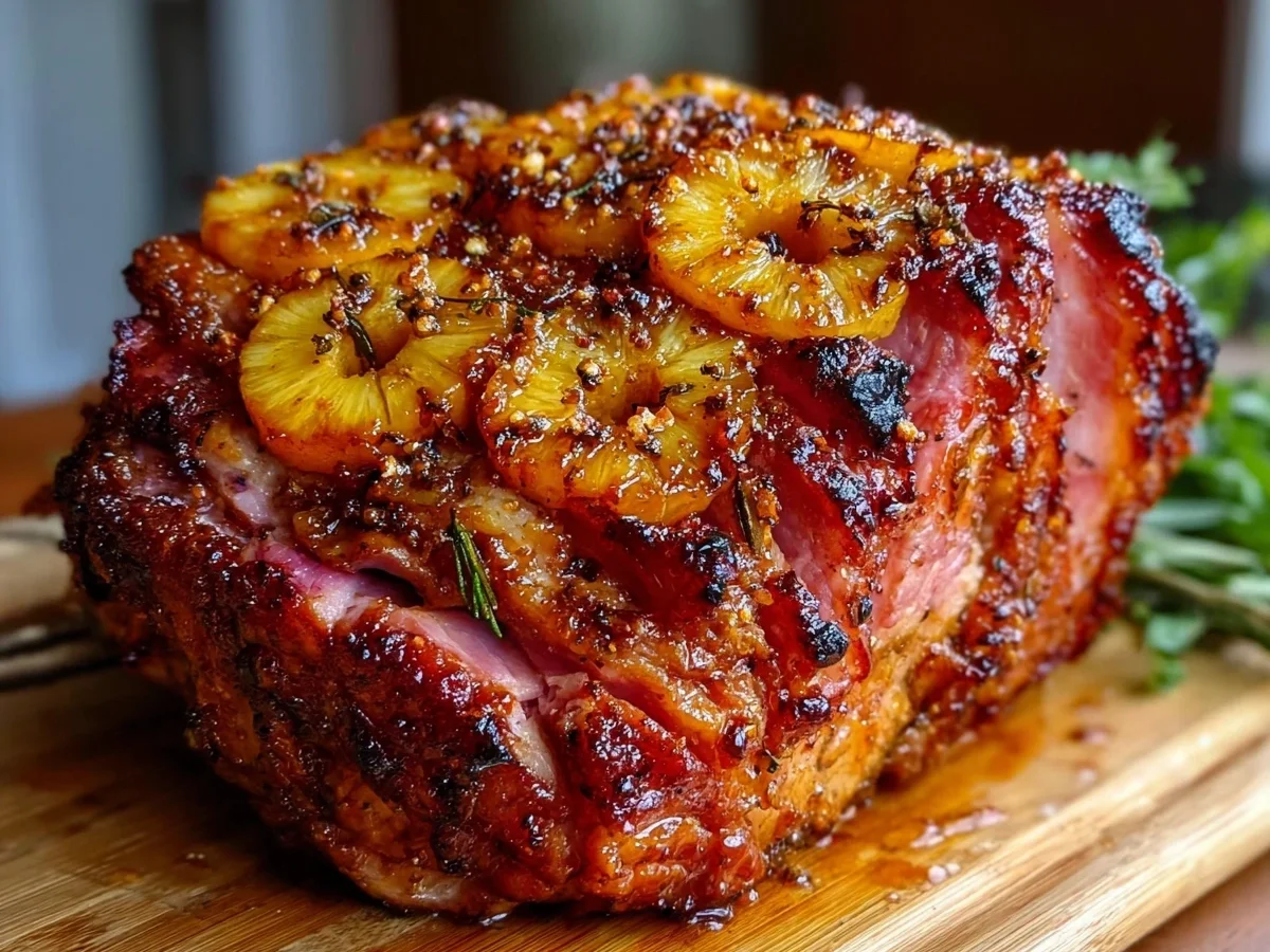 Easter Honey Baked Turkey Ham with Glaze - Image 2
