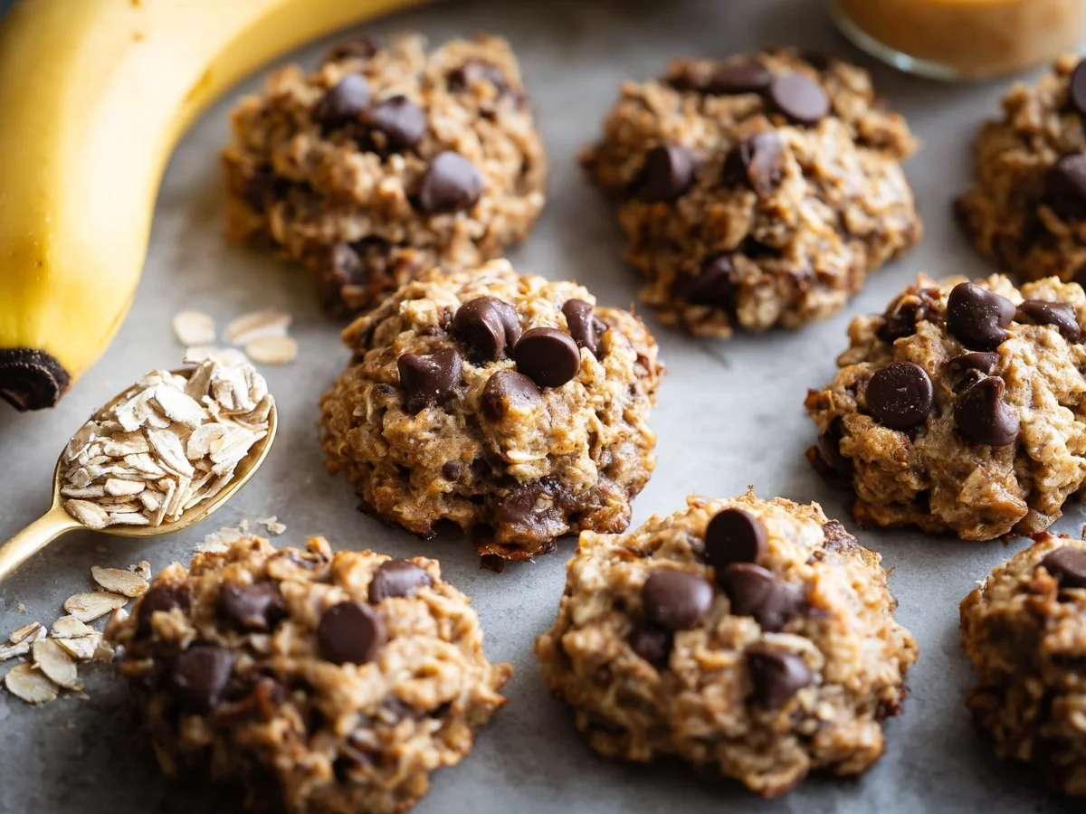 Easy Banana Oatmeal Cookies | Healthy Breakfast & Snack - Image 2