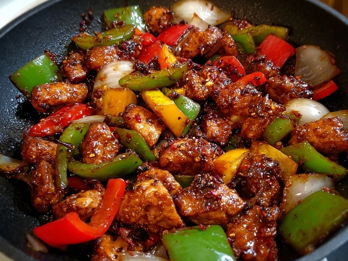 Easy Black Pepper Chicken: Chinese Takeout Style - Image 1