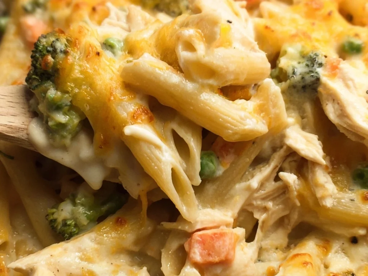 Easy Chicken Penne Casserole: Quick Weeknight Dinner - Image 1