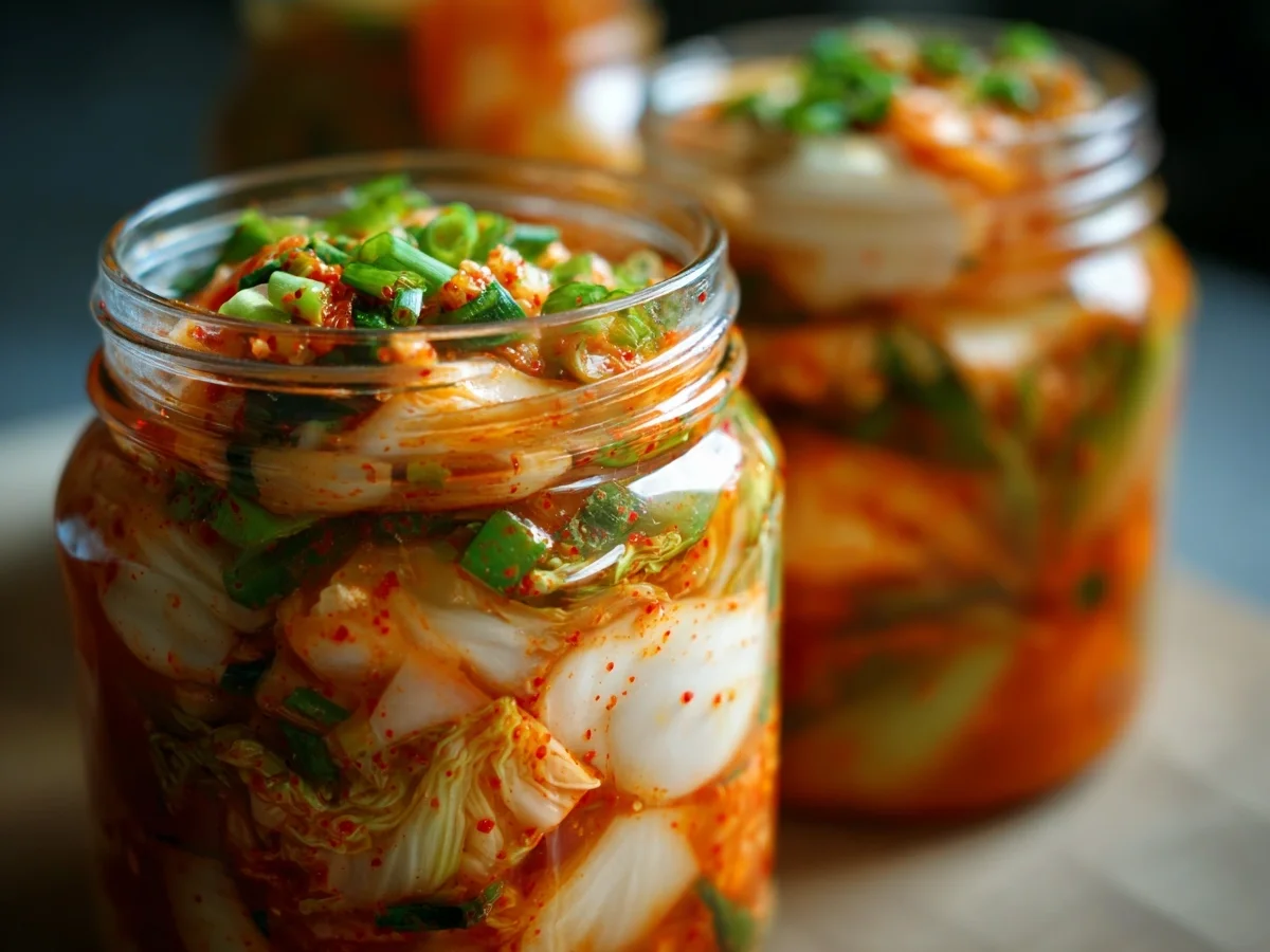 Easy Korean Fermented Cabbage Kimchi for Beginners - Image 1