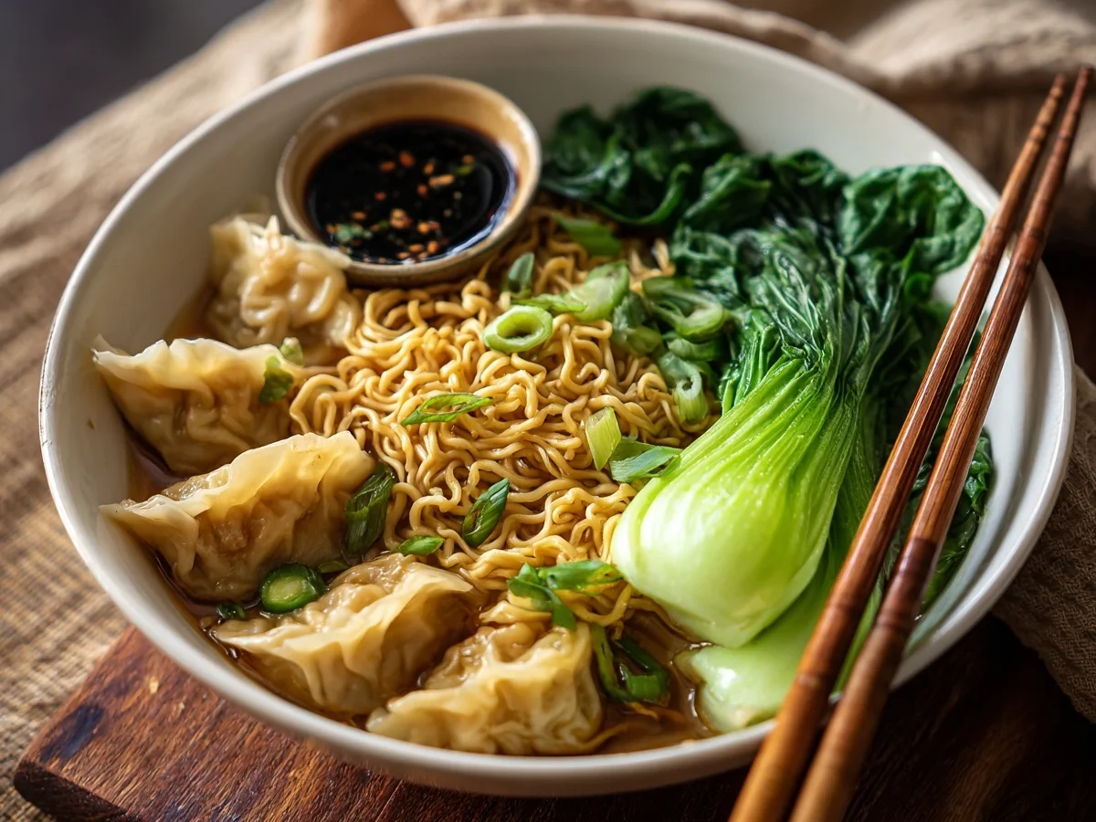 Easy Potsticker Noodle Bowls (30-Minute Asian Meal) - Image 2