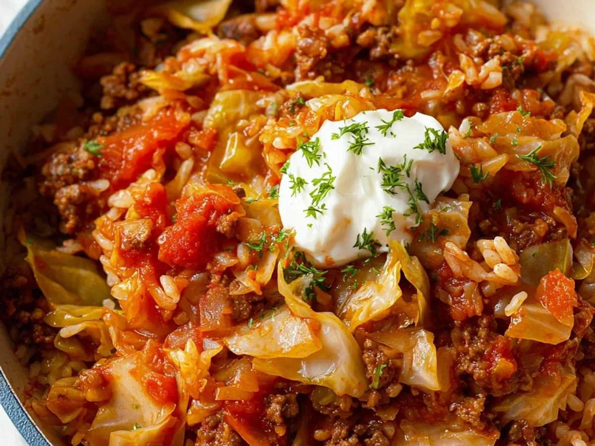 Easy Unstuffed Cabbage Rolls - Image 1