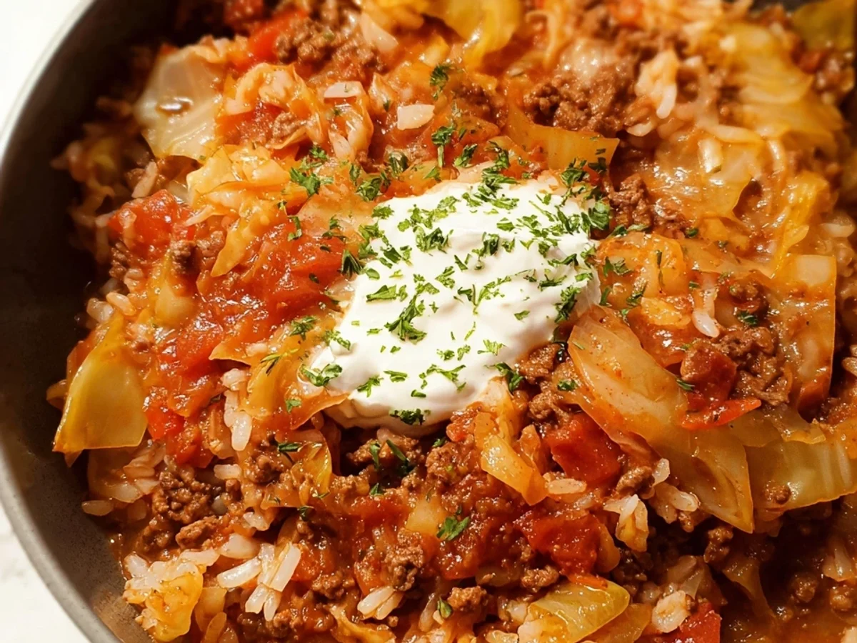 Easy Unstuffed Cabbage Rolls - Image 2