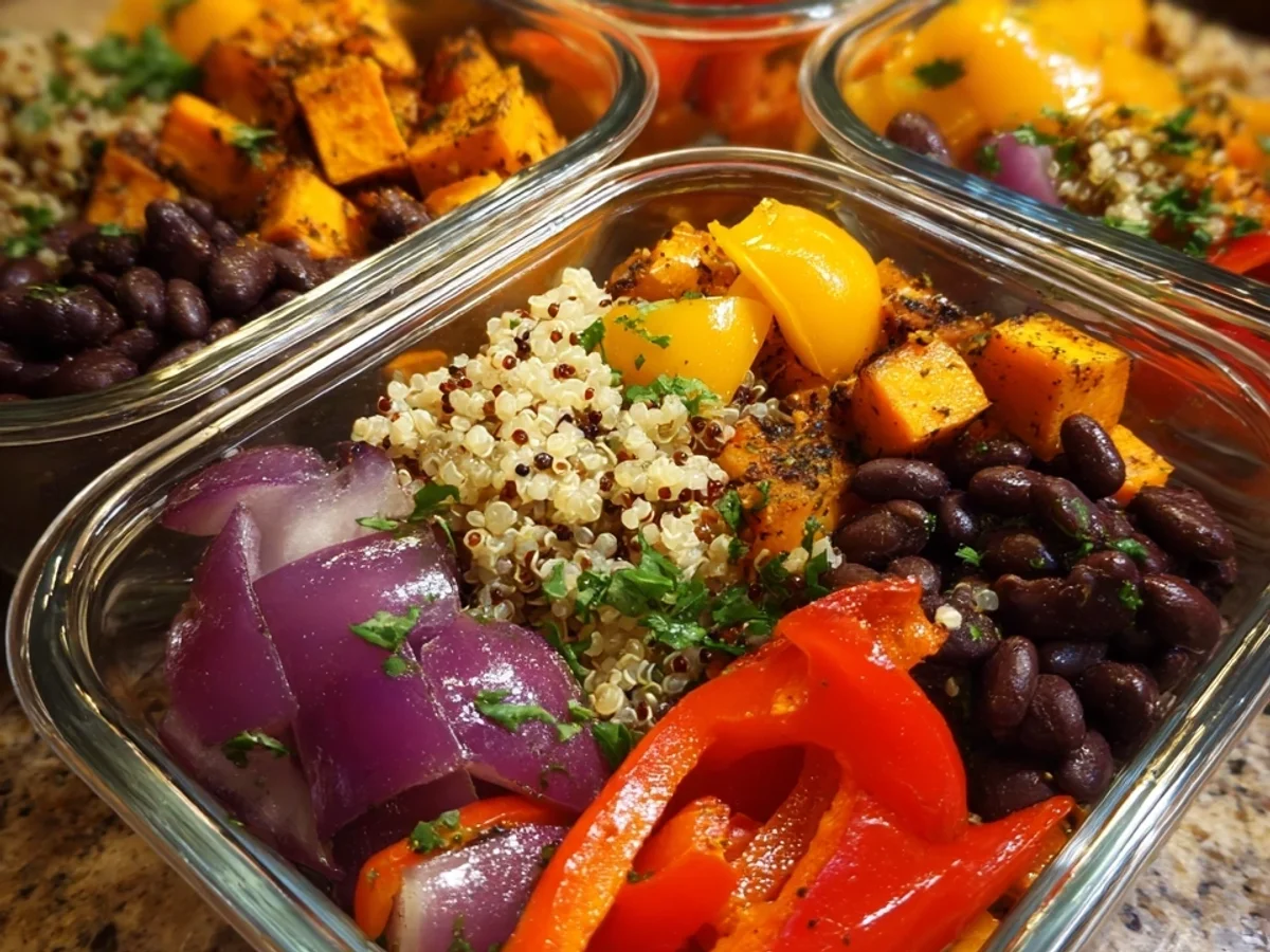 Easy Vegetarian Meal Prep: Recipes for Busy Weeks - Image 1