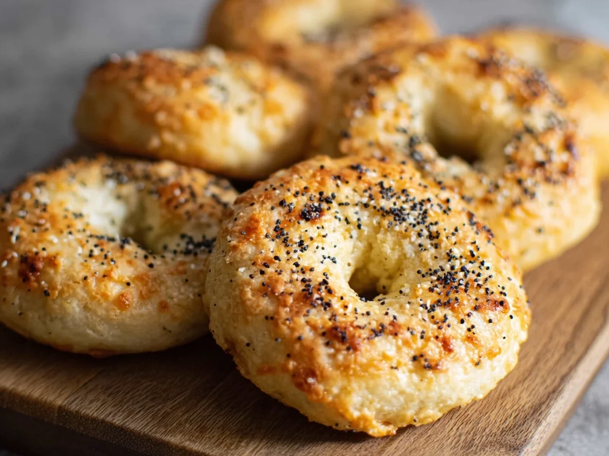 Fluffy High Protein Cottage Cheese Bagels Recipe - Image 1