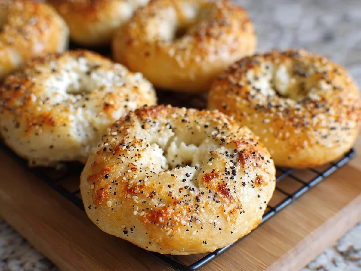 Fluffy High Protein Cottage Cheese Bagels Recipe - Image 2