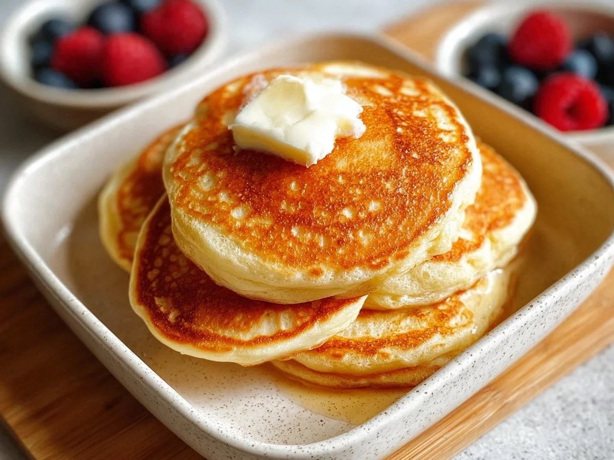 Fluffy Protein Pancakes: High-Protein Breakfast Recipe - Image 1