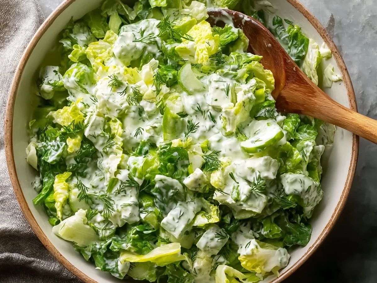 Fresh & Creamy Green Goddess Salad - Image 2