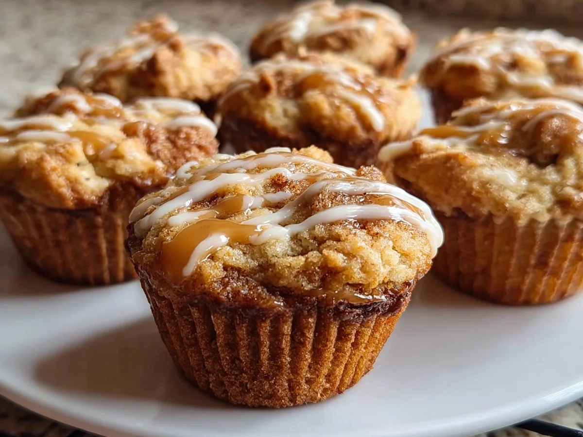 Gluten-Free Cinnamon Roll Protein Muffins for Breakfast - Image 1