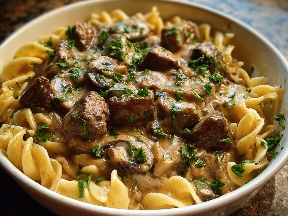 Gordon Ramsay Beef Stroganoff: Quick, Protein-Rich Dinner - Image 1
