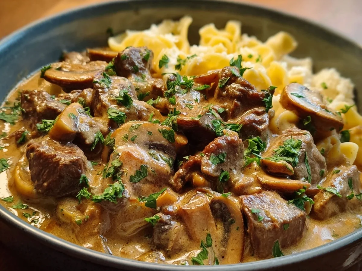 Gordon Ramsay Beef Stroganoff: Quick, Protein-Rich Dinner - Image 2
