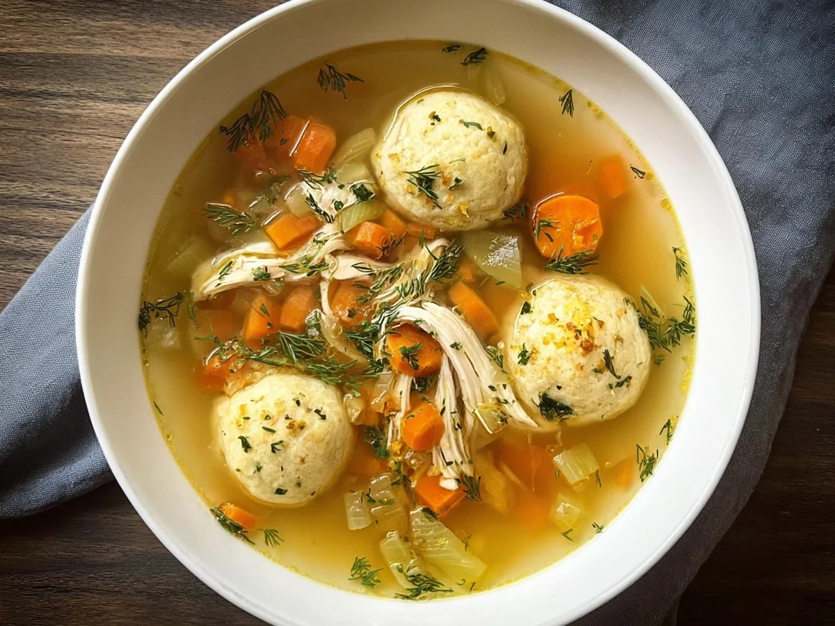 Grandma's Matzo Ball Soup: Classic Comfort Recipe - Image 1