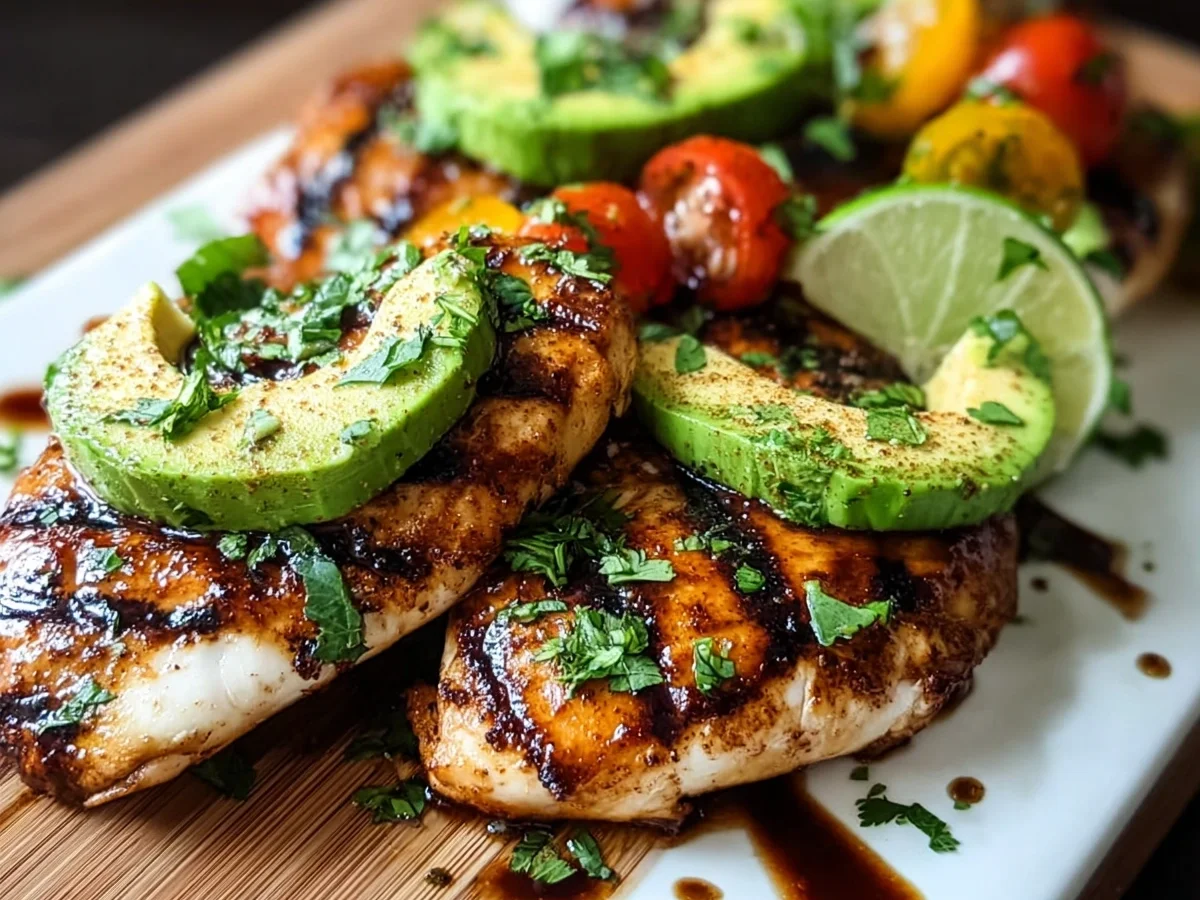 Grilled California Avocado Chicken for Healthy Dinners - Image 2