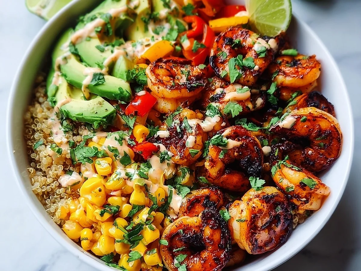 Grilled Shrimp Bowl: Healthy Meal Prep Dinner - Image 2
