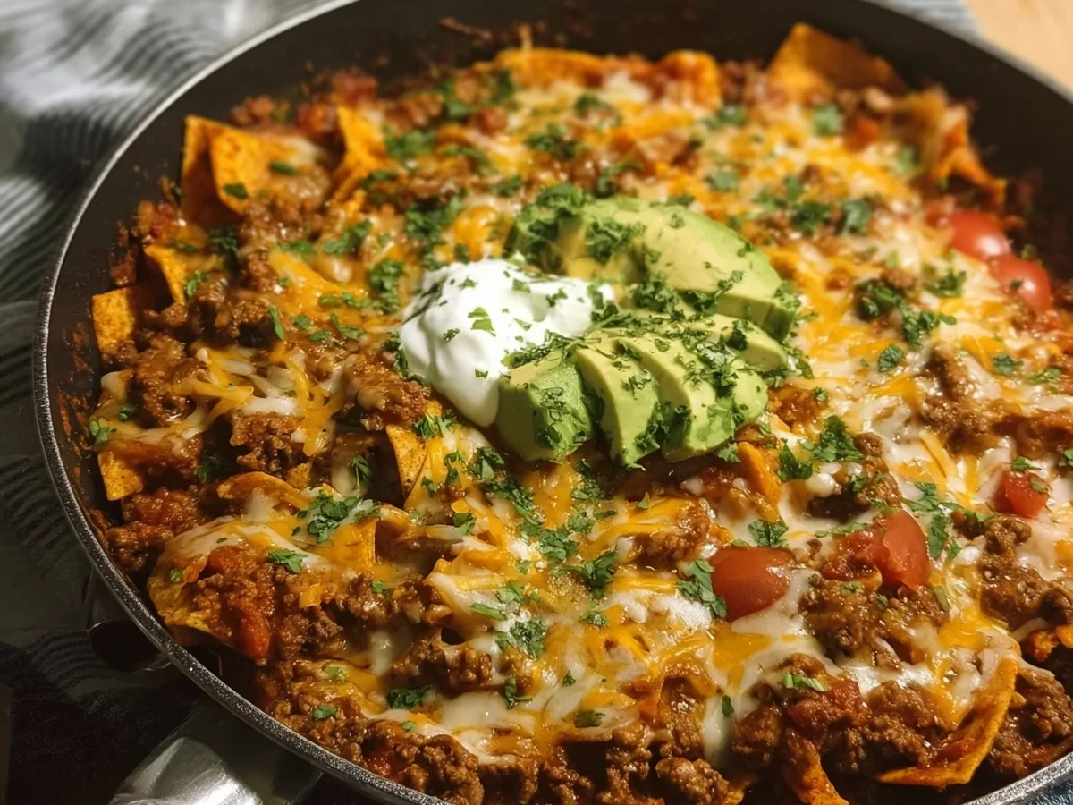 Ground Beef Enchilada Skillet: Easy One-Pan Dinner - Image 2
