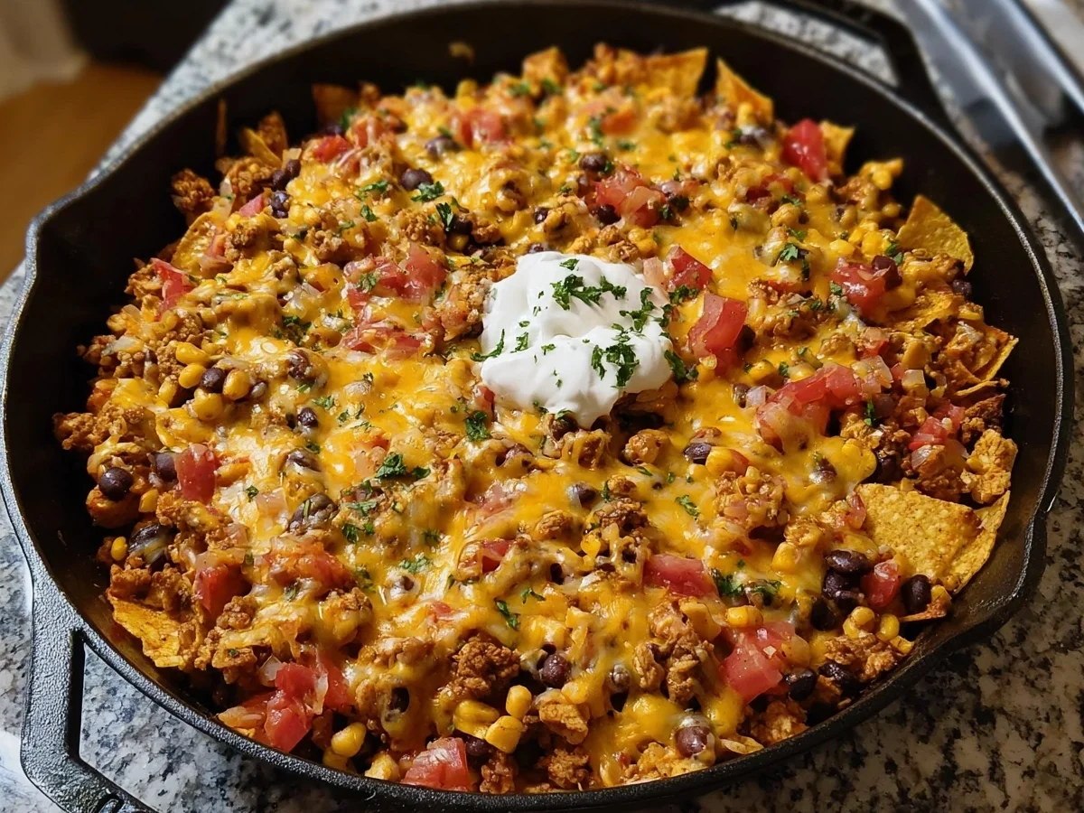 Ground Chicken Taco Casserole: High Protein One-Pan Meal - Image 2