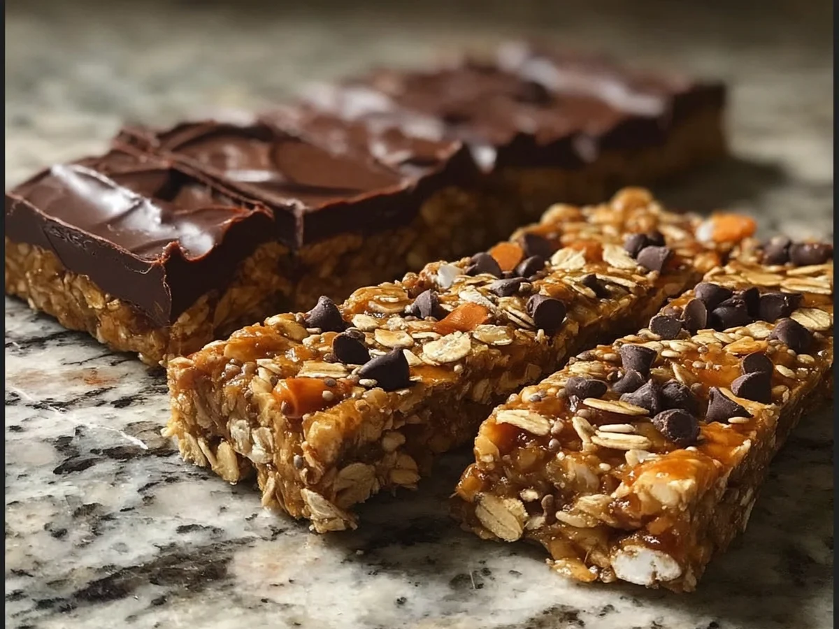 Healthy Homemade Protein Bars: Easy No-Bake Recipe - Image 1