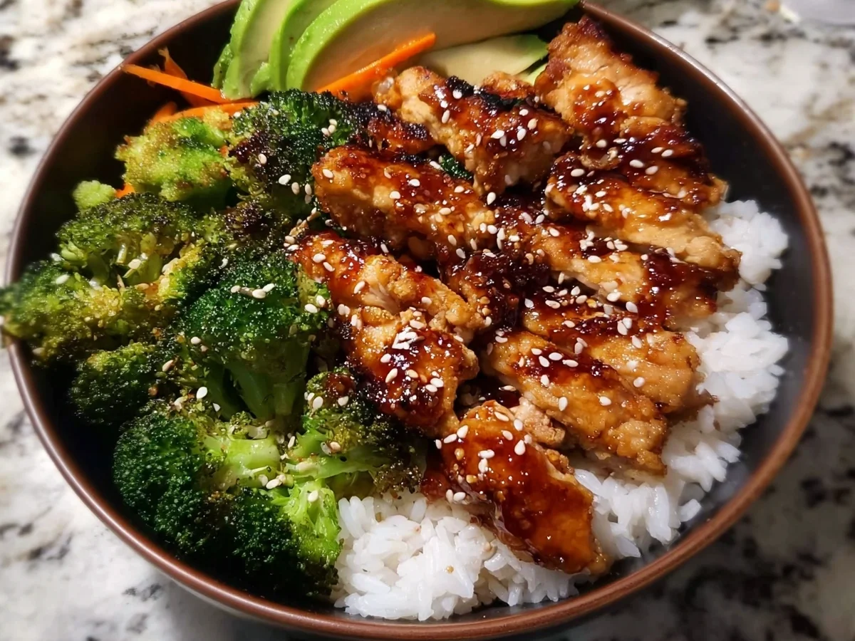 Healthy Sticky Chicken Bowls: Quick Family Dinner - Image 2