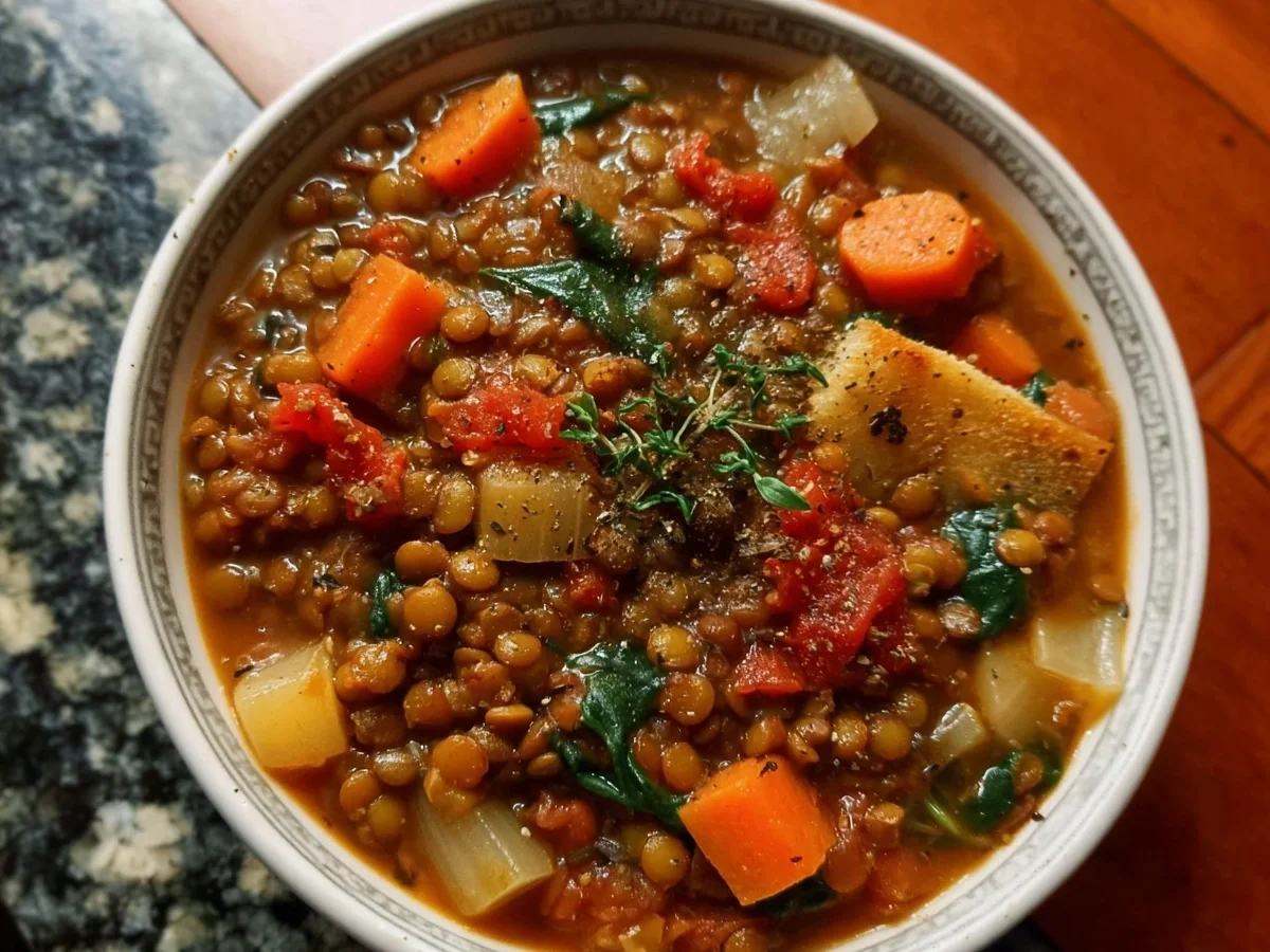 Hearty Lentil Stew: Protein-Packed Comfort Meal - Image 2