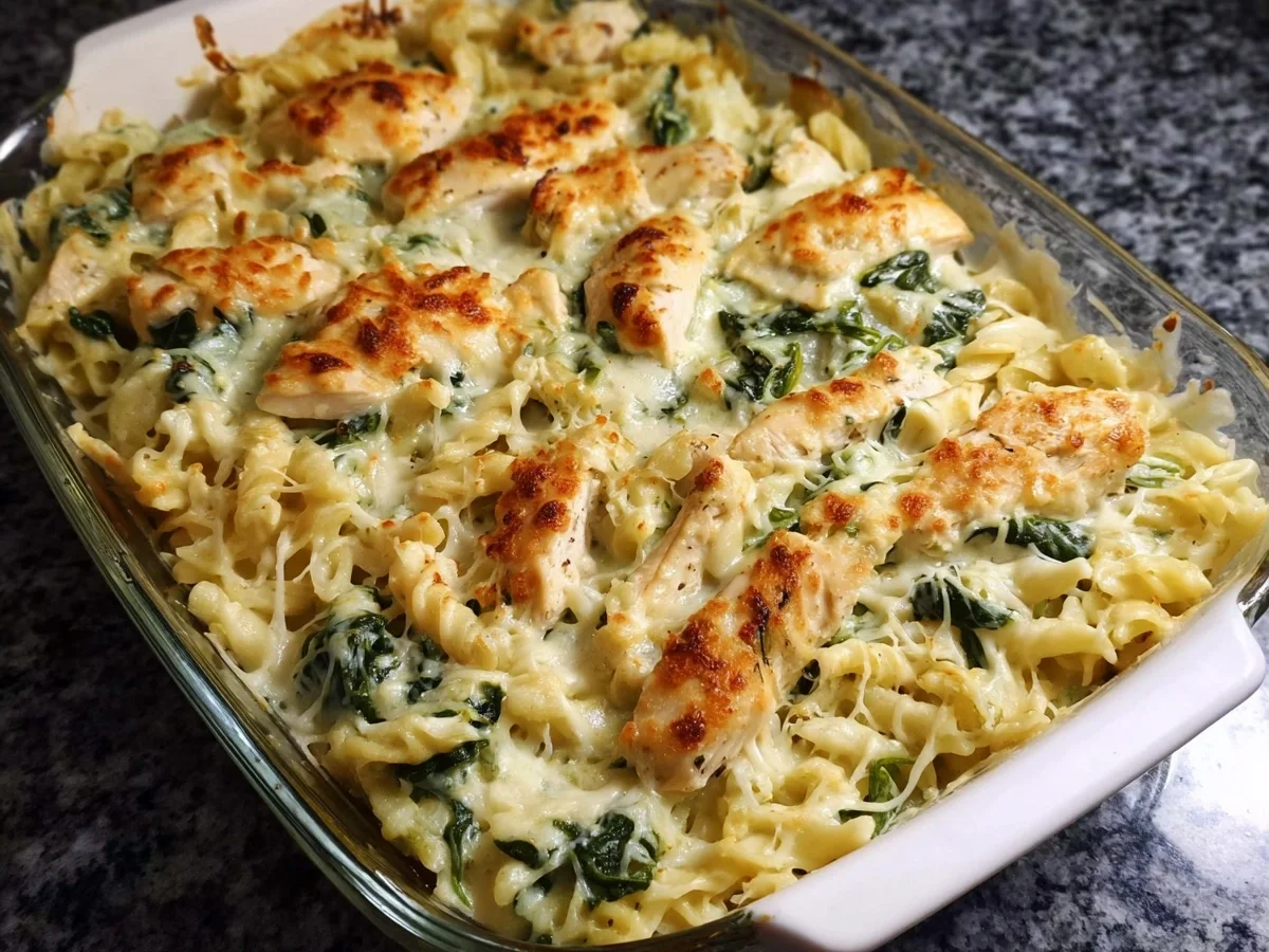 High Protein Alfredo Bake: Creamy Comfort Food - Image 1