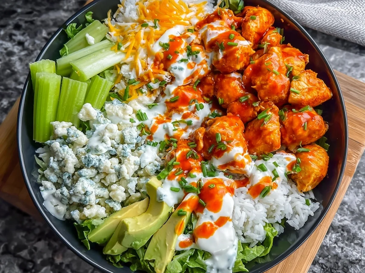 High-Protein Buffalo Chicken Bowls for Meal Prep - Image 2