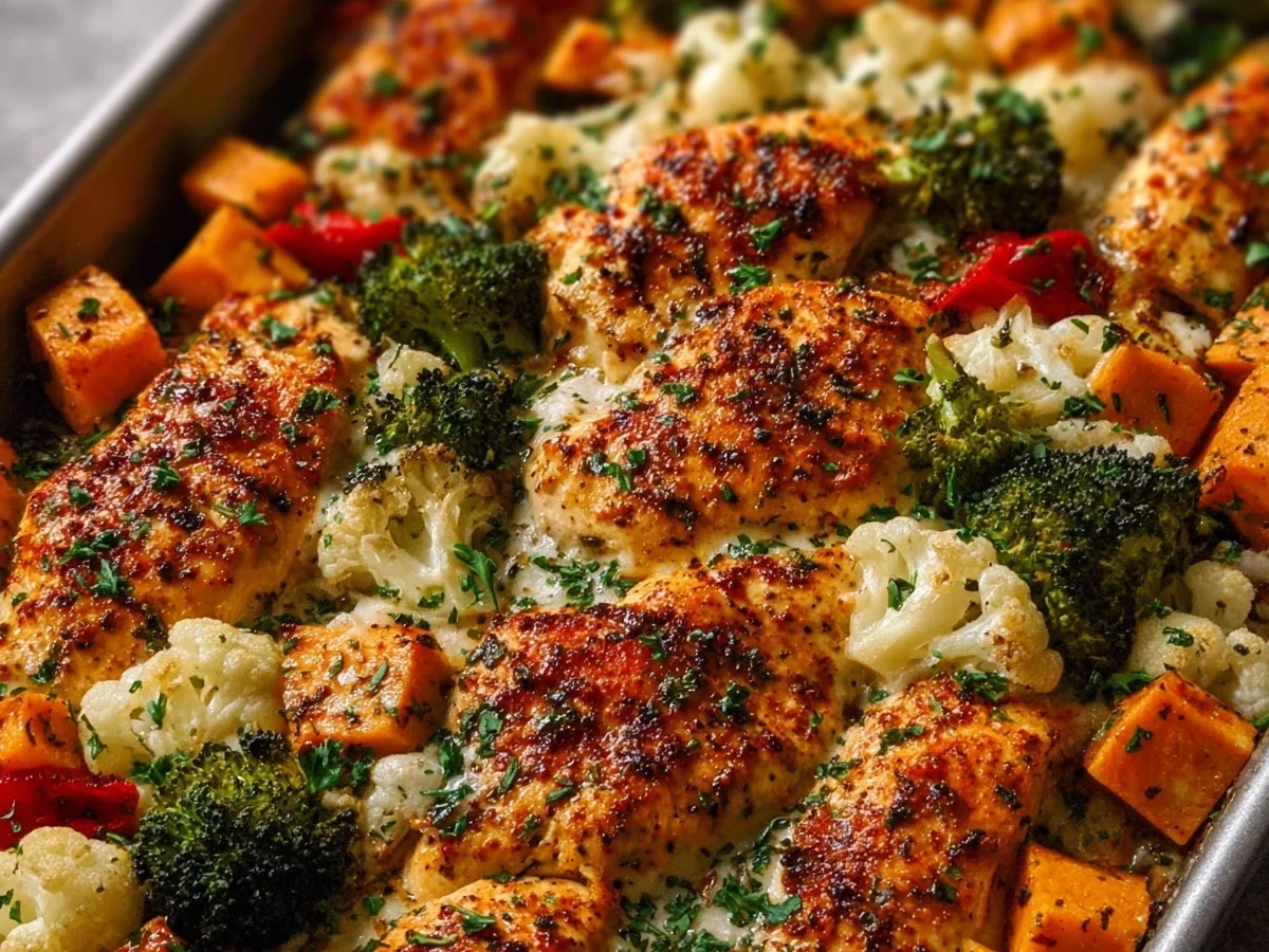 High Protein Chicken Bake: 33g Protein & Meal Prep - Image 1