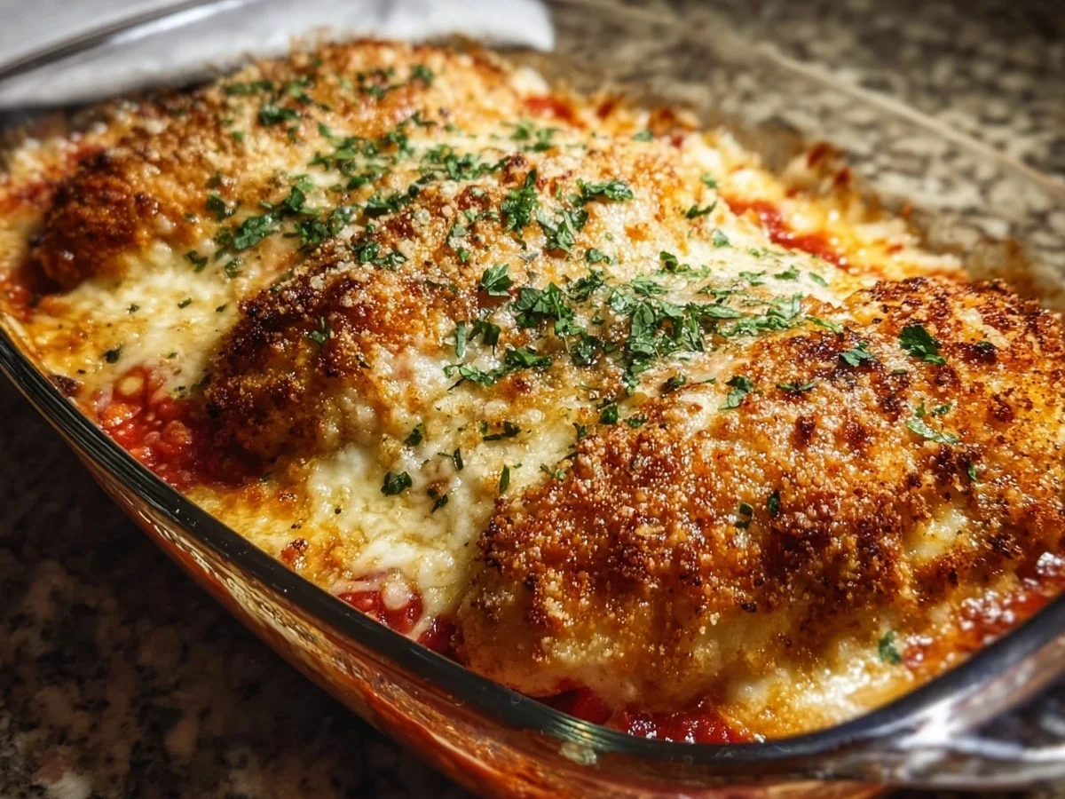 High Protein Chicken Parm Casserole: Easy Family Dinner - Image 2