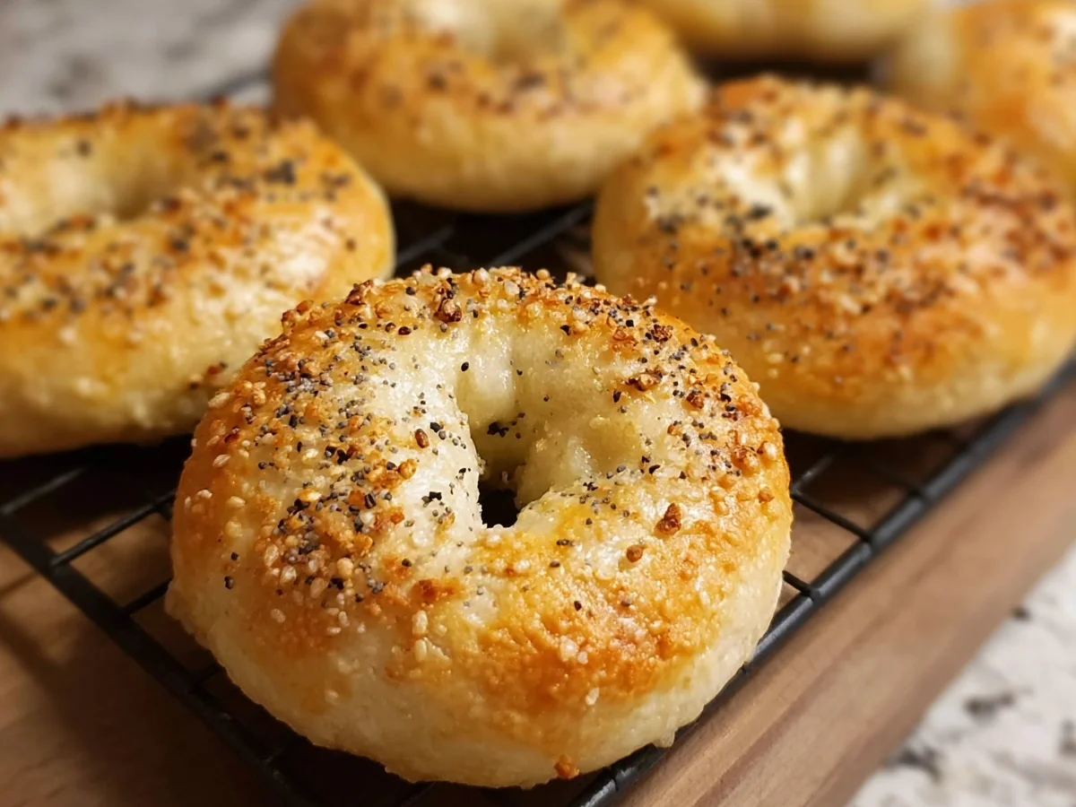 High Protein Cottage Cheese Bagels (No Yeast) - Image 1