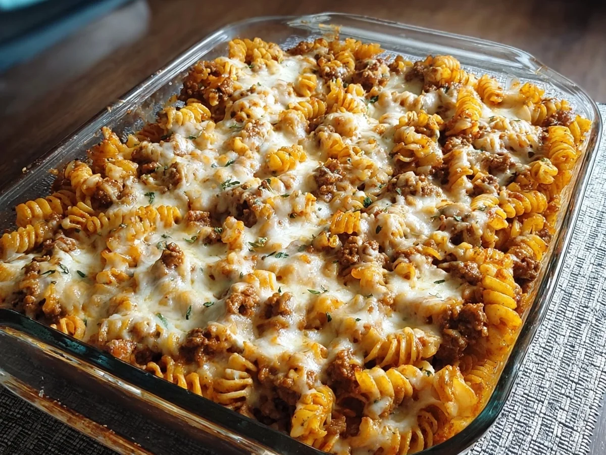 High-Protein Cottage Cheese Beef Pasta Bake - Image 2