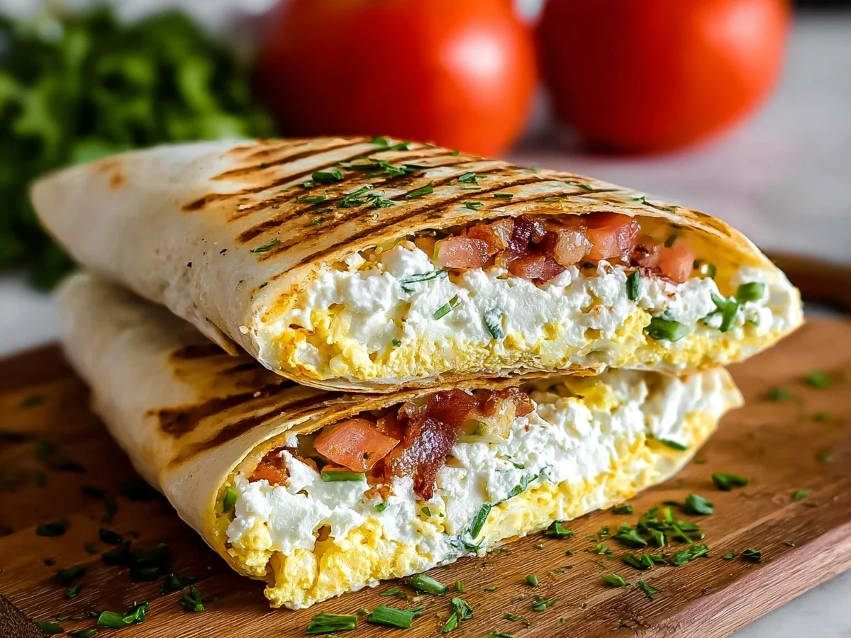 High Protein Cottage Cheese Wraps - Image 1