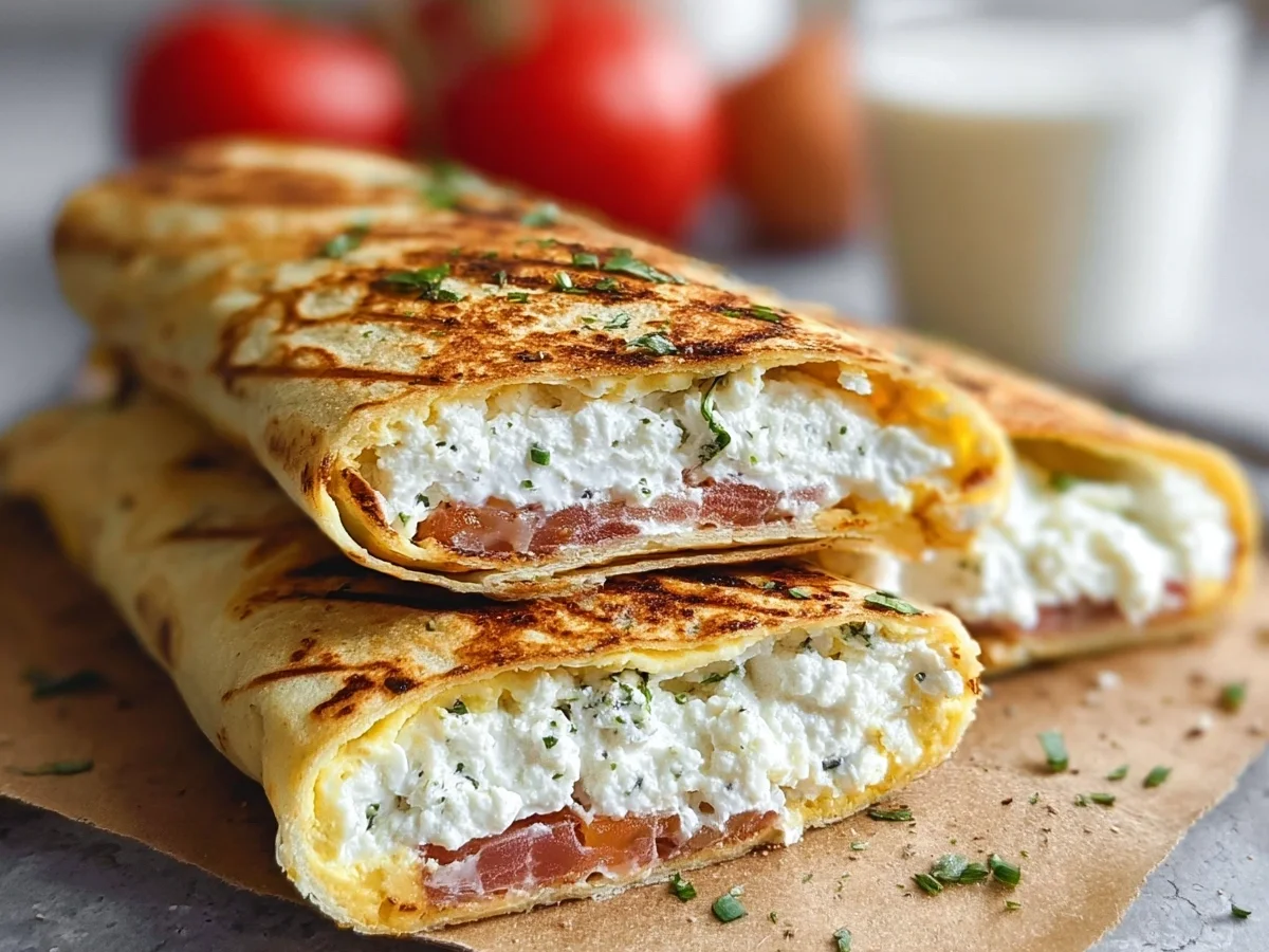 High Protein Cottage Cheese Wraps - Image 2