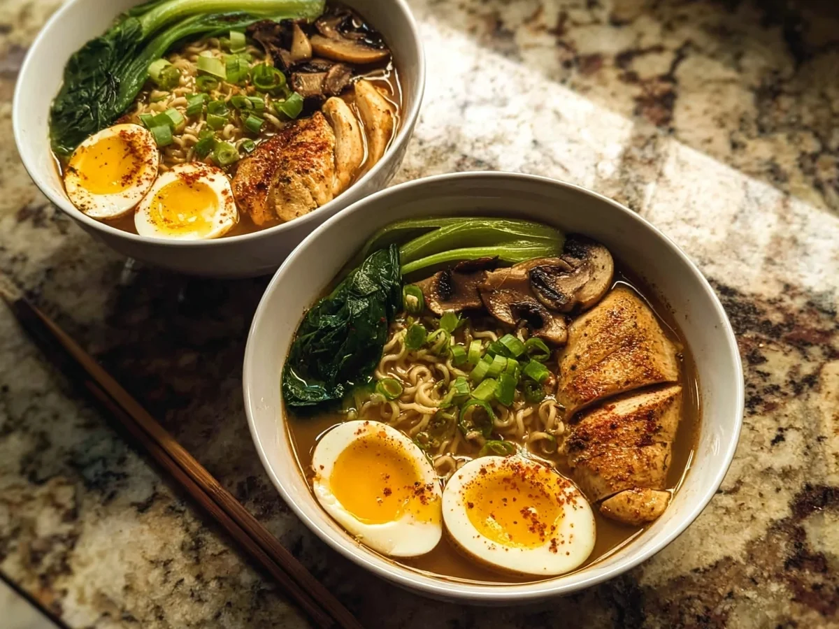 High Protein Gluten Free Ramen Noodles Meal Prep - Image 1
