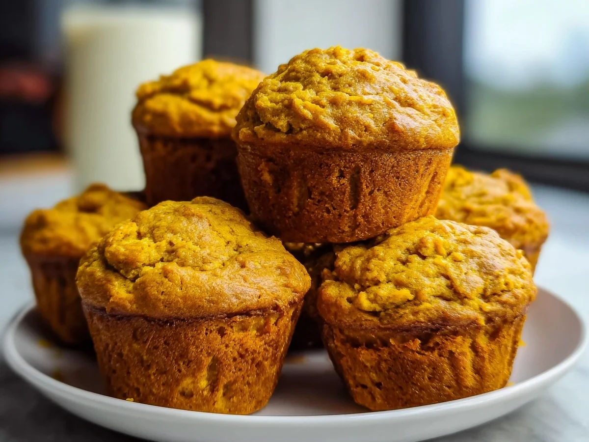 High Protein Greek Yogurt Pumpkin Muffins - Image 1