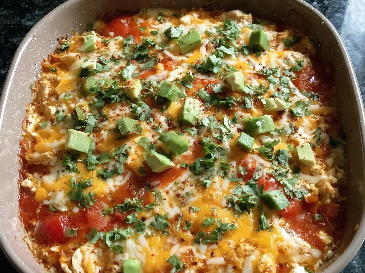 High Protein Low-Carb Cottage Cheese Enchilada Bowl - Image 2