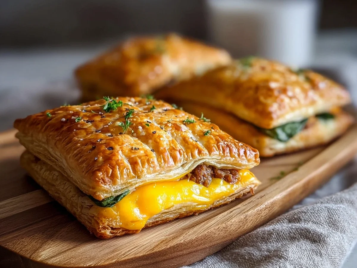 High Protein Savory Breakfast Pop-Tarts for Meal Prep - Image 1